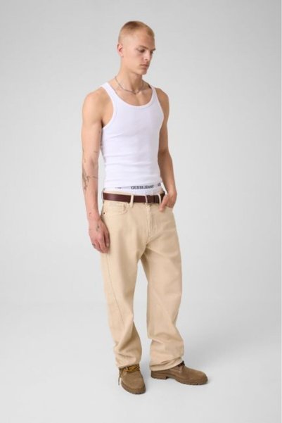 BEIGE MEN'S PANTS