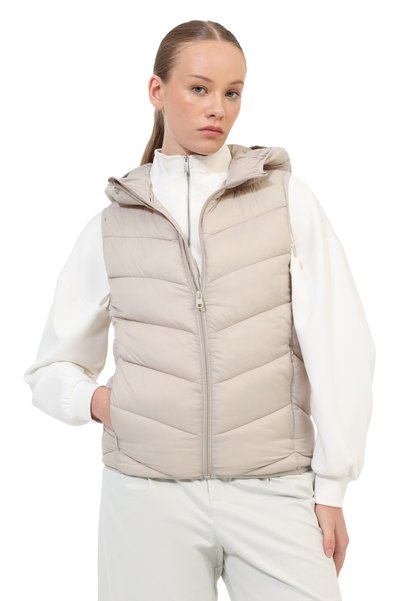 Women's Vest Beige Wl 4Kone Vest