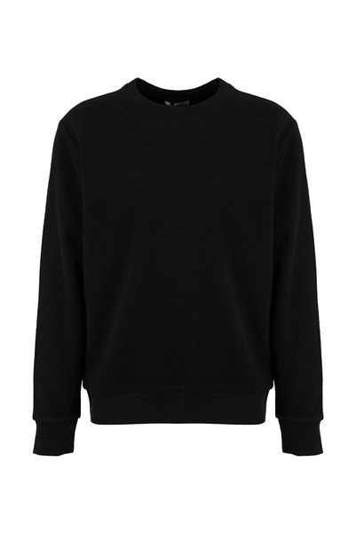 Limon Black Men's Relaxed Sweatshirt L6WM-SWT9518