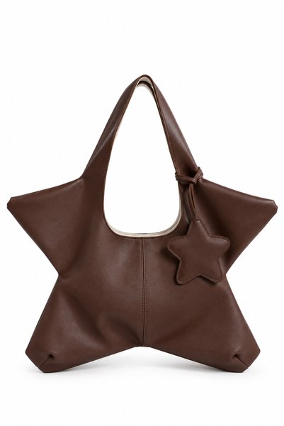 Yıldız Form Casual Starly Women's Shoulder Bag Brown