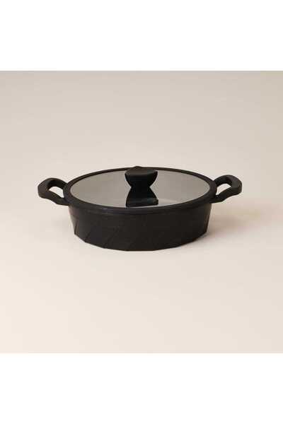 Kitchen Fucina Cast Iron Flat Pot - 26 cm
