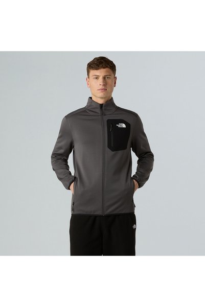 M Crest Full Zip Jacket Men's Anthracite Coat