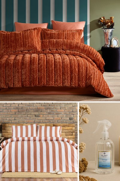 Velvet 10 Piece Prime Set Cinnamon