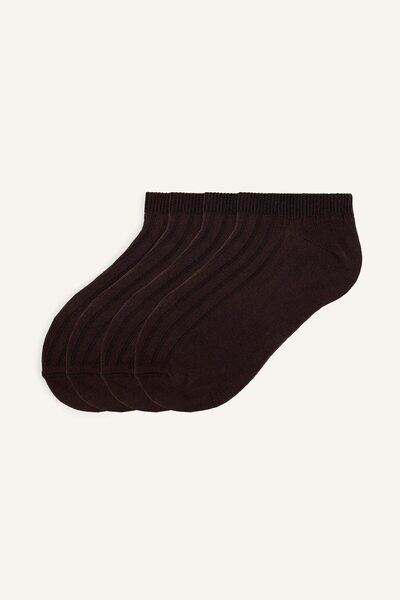 Men's 3-Piece Ribbed Bootie Socks I5232Axns