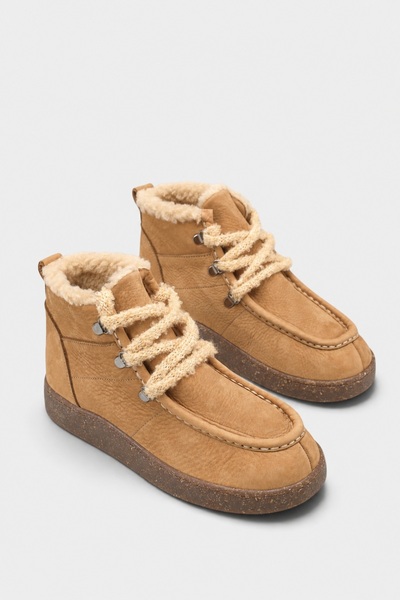 Merrilee Genuine Nubuck Leather Comfort Women's Boots
