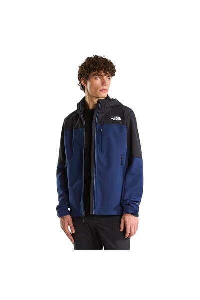 F0A8J5H92A1-R m Diablo Softshell Detachable Hood Men's Coat Navy Blue