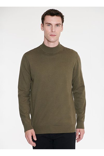 Khaki Men's Sweater Ace043271004