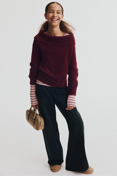 Off-The-Shoulder Sweater