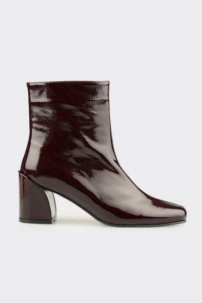Burgundy Leather Women's Classic Boots