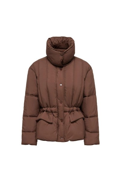 Elma Women's Brown Coat (15373225-Chn)