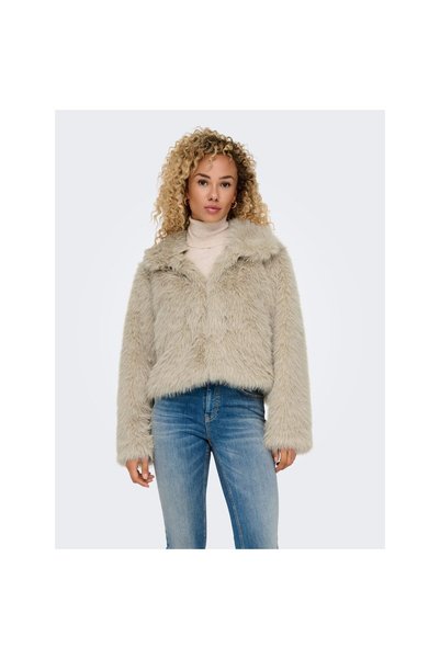 Manny Women's Cream Coat (15322406-Ps)