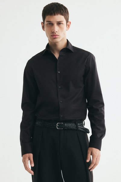 Cotton Shirt Slim Fit