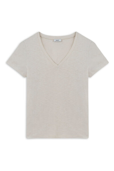 V-Neck Basic Tee