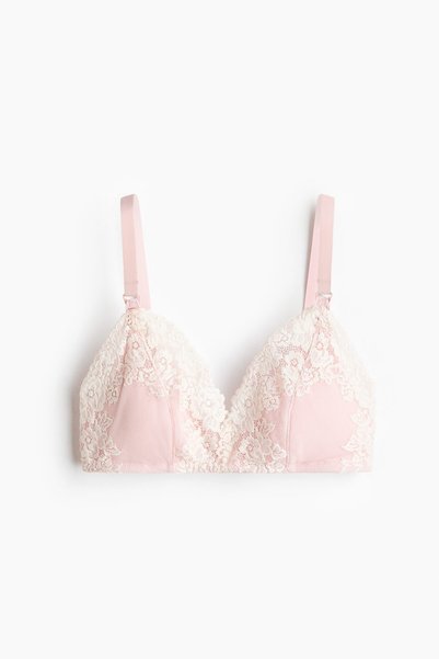 Mama Padded Lace Nursing Bra