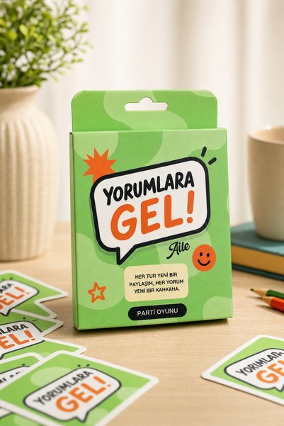 Come to the Comments! Family Party Game - Fun Conversation Cards for Adults and Kids
