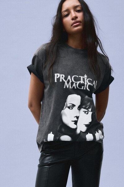 Practical Magic Oversize Short Sleeve T-Shirt