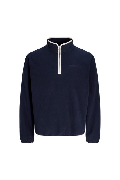 Frederiksberg Men's Navy Blue Fleece Sweatshirt (12300059-Skyc)