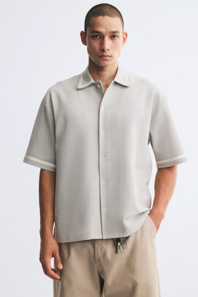 Textured Shirt Relaxed Fit