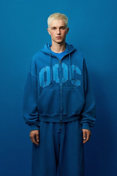 Out of Core Sweatshirt with Hood and Patch Details