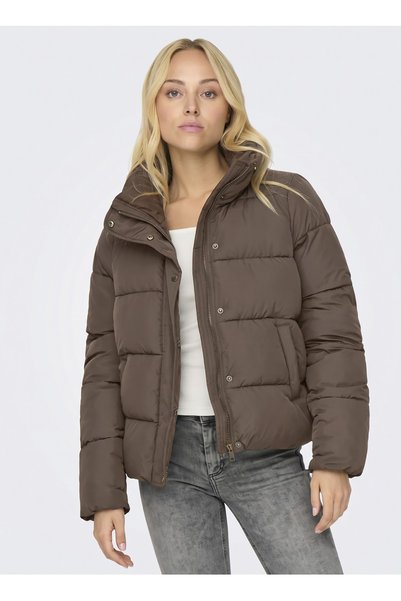 Brown Women's Coat 1529542418-1112 Tcx