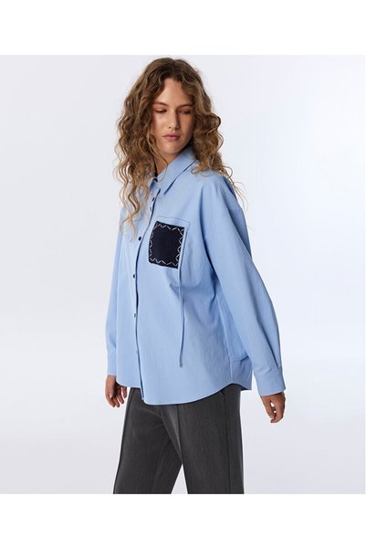 Tri̇ko Pocketed Shirt