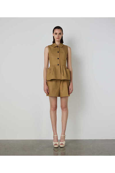 GABARDINE SHORTS