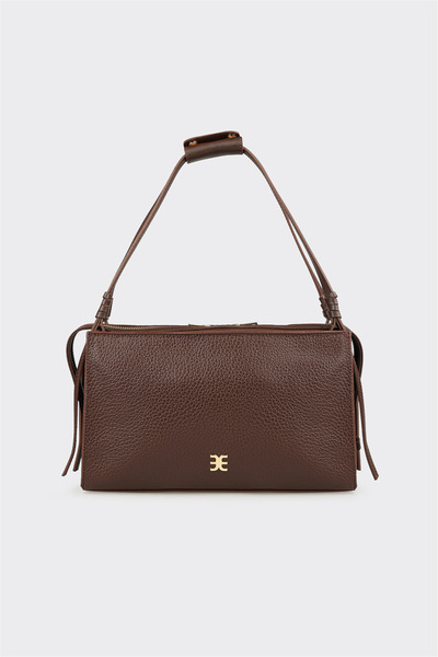 Brown Women's Shoulder Bag