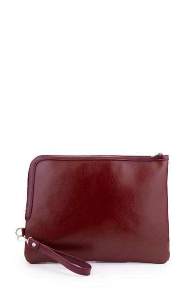 Megan Women's Portfolio Handbag with Clutch and Removable Strap
