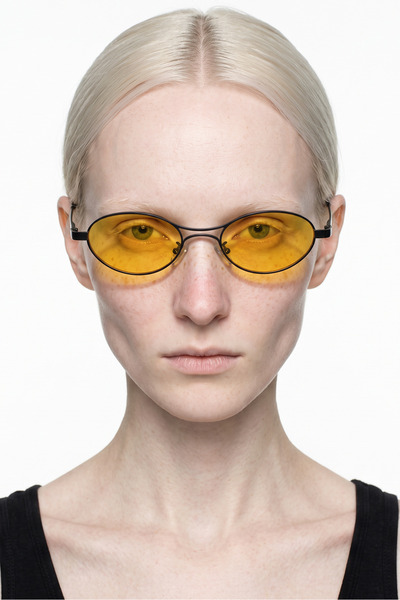 Dorian Black Yellow Sunglasses