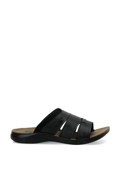 Crov.M Black Men's Slippers