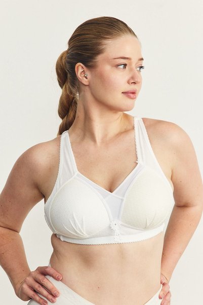 Wireless Gathering Bra Cc892 White