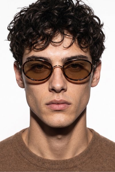 Naruta Gold Tortoise Brown Men's Photochromic Sunglasses