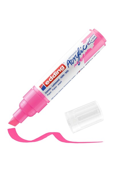5000 Thick Tip Acrylic Marker - Highlighter-Pink - 5-10 mm Cut Tip