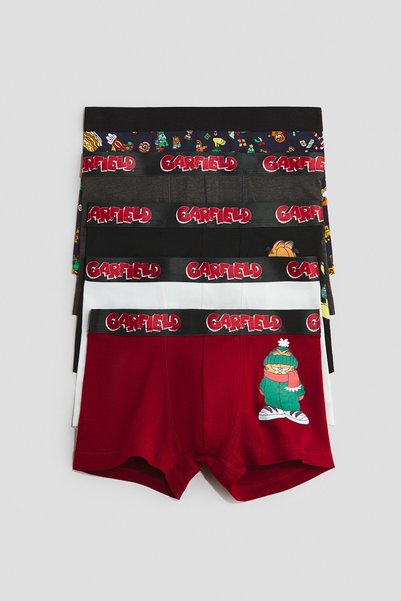 5-Pack Cotton Boxer Shorts