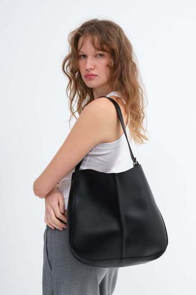 Belt Detailed Hand and Shoulder Bag Ç3004