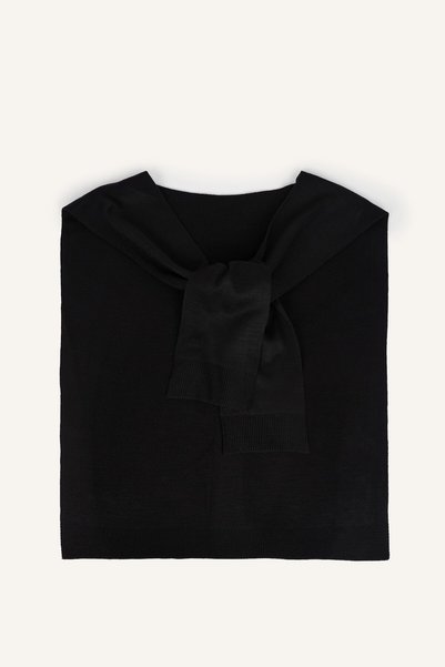 Knot Detailed Knitwear Scarf for Men I4696Ax26Wn
