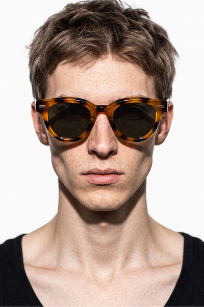 Valestria Leopard Green Men's Sunglasses