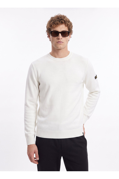 Black Men's Sweater N6Wm-Kzk4029