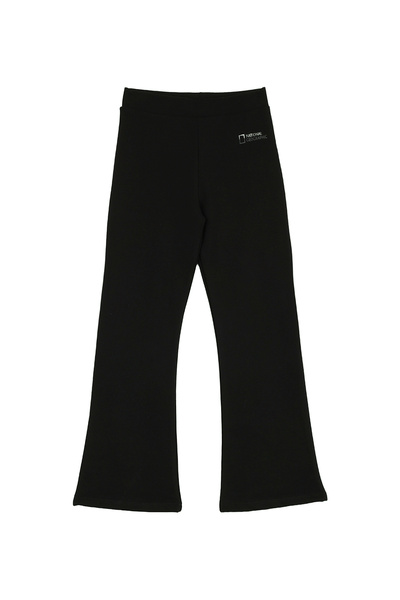 Black Girls' Leggings N6Wg-Tyt4849