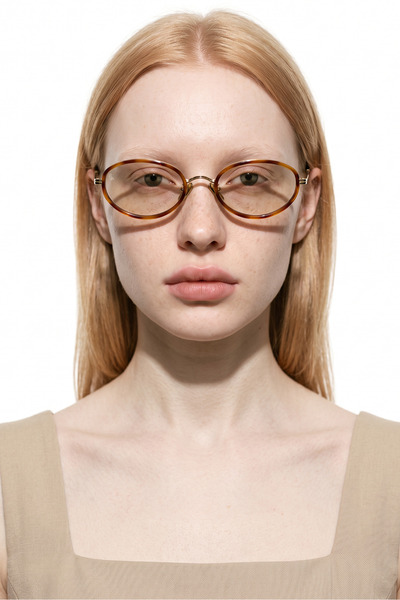 Naruta Gold Leopard Nude Photochromic Sunglasses