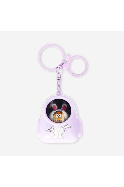 Light-Up Candy Monster Keychain