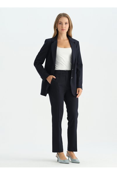 Jacket, 38, Navy Blue