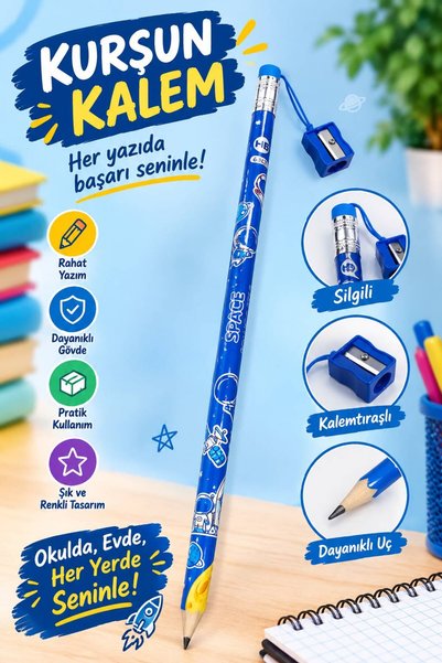 Sharpened Long Lead Pencil 39.5 cm