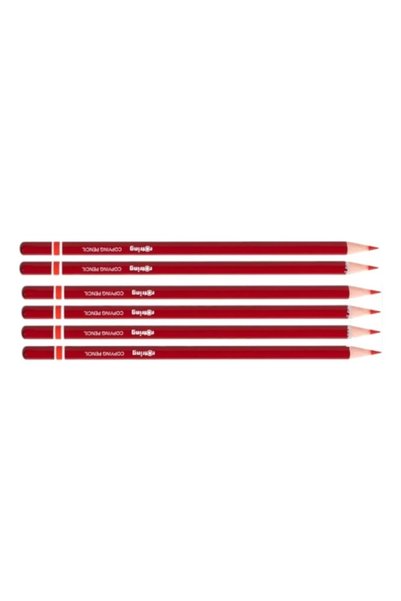 Red Copy Pen 6 Pieces