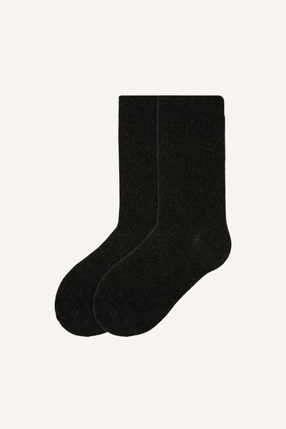 Men's 2-Piece Wool Long Socks H1273Axns