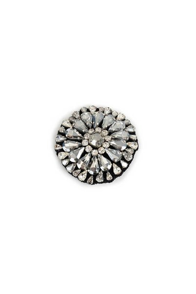 Crystal Stone Brooch