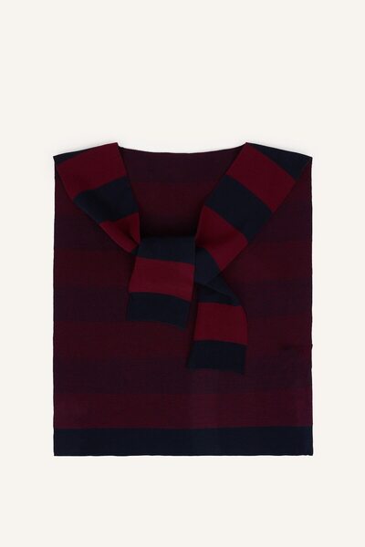 Striped Knitwear Scarf Men's I4697Ax26Wn