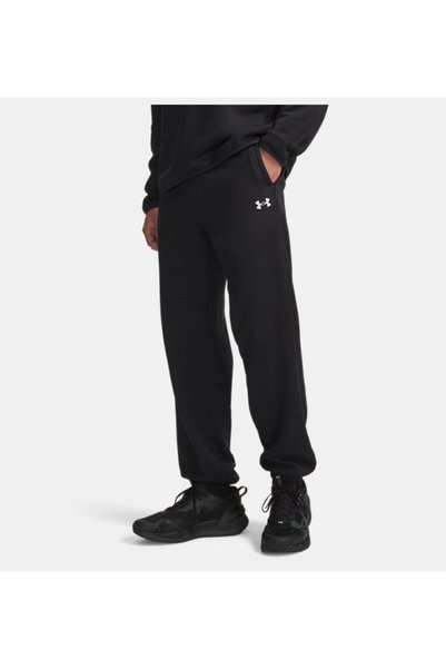 Ua Armour Fleece Joggers Black / / White Mens 6013724-001