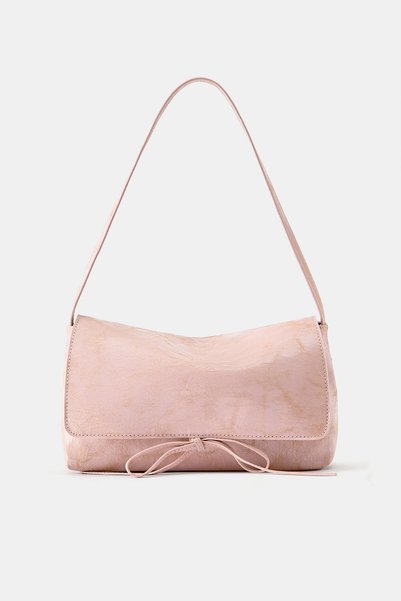 Bow Detailed Flap Bag