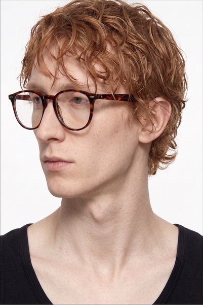Cory Leopard Men's Blue Light Protective Glasses